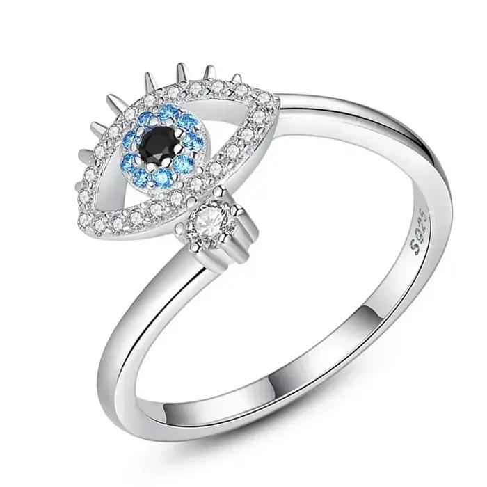 KALETINE – bague œil porte-bonheur en argent Sterling 925