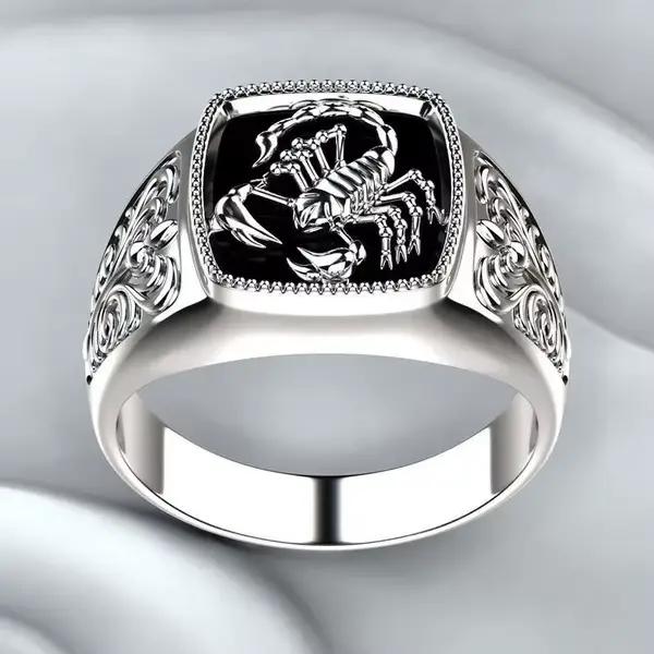 Bague en argent sterling 925 classique vintage de luxe pour homme et femme alliance de mariage et de fiançailles bijoux fins cadeau occasions spéciales