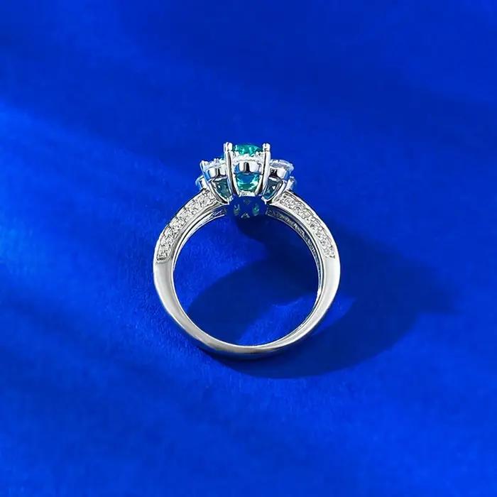Wong Rain – bague en argent sterling 100% 925
