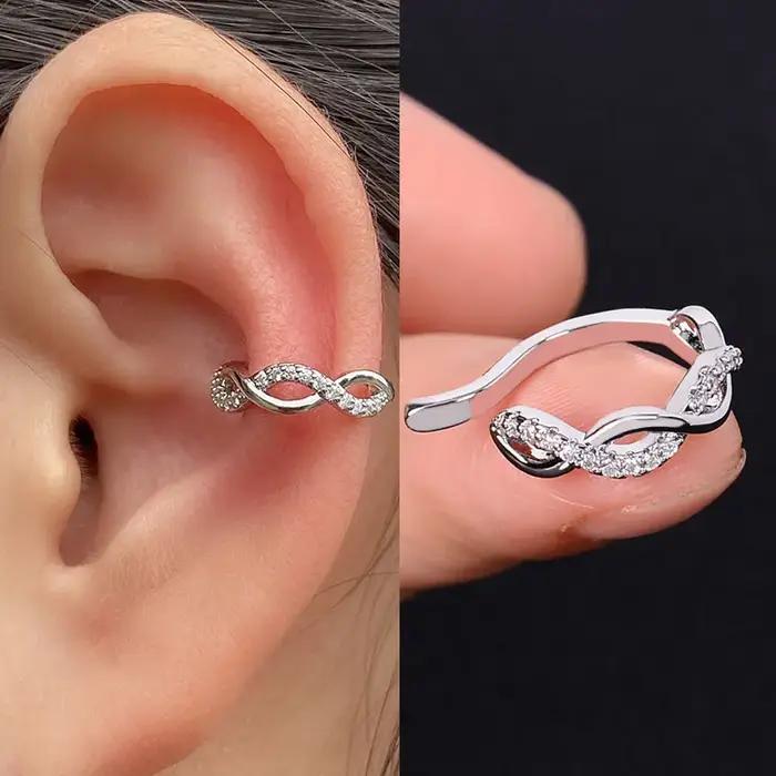 1 pièce Helix Cartilage conque faux sans trou Piercing oreille manchettes Earcuff Wrap Rock boucle d'oreille Non