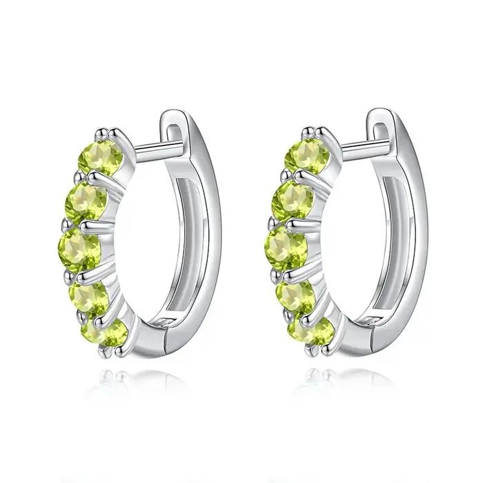 Boucles d'oreilles de luxe en argent Sterling S925 pour femmes