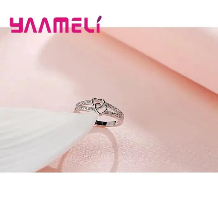 Bague couleur argent Sterling 925