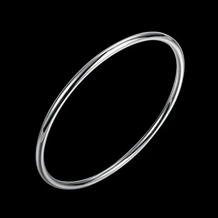 Bracelet en argent sterling 925 élégant et moderne pour femmes parties occasions spéciales cadeau d'anniversaire