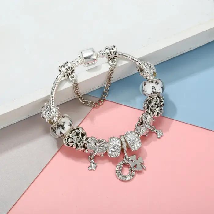 Bracelet à breloques de Style naturel pour femmes