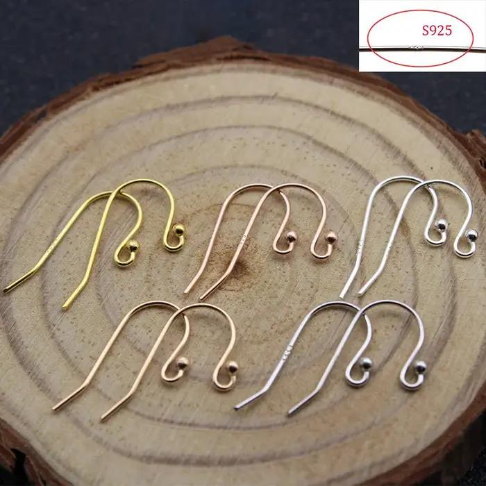 Boucles d'oreilles hypoallergéniques en argent Sterling 100% 925
