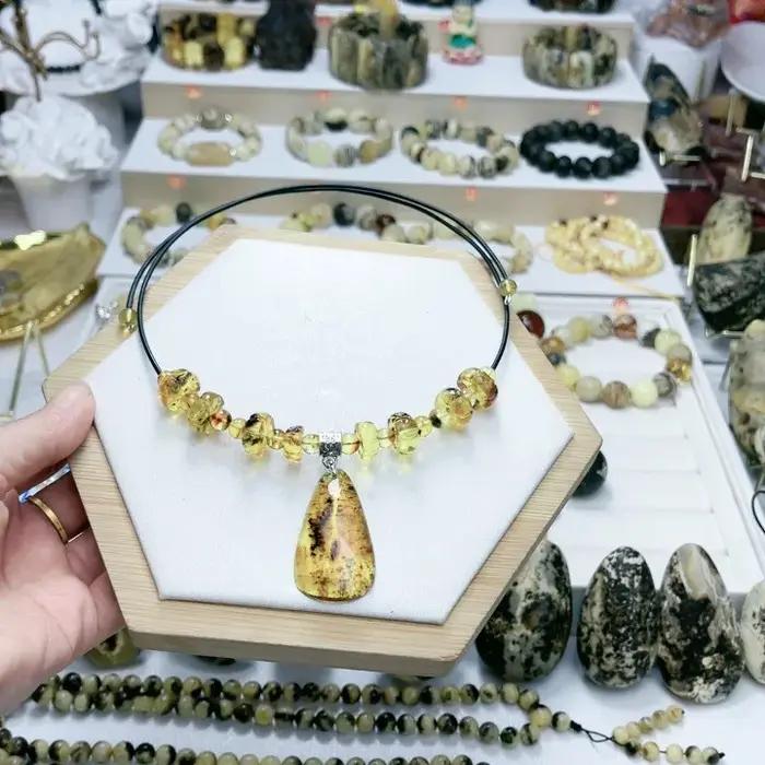 Nouveau Collier en Ambre 2026 – Cadeau Unique