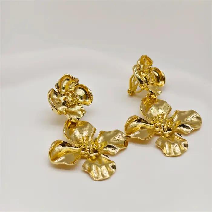 Boucles d'oreilles à clip non percées pour femmes