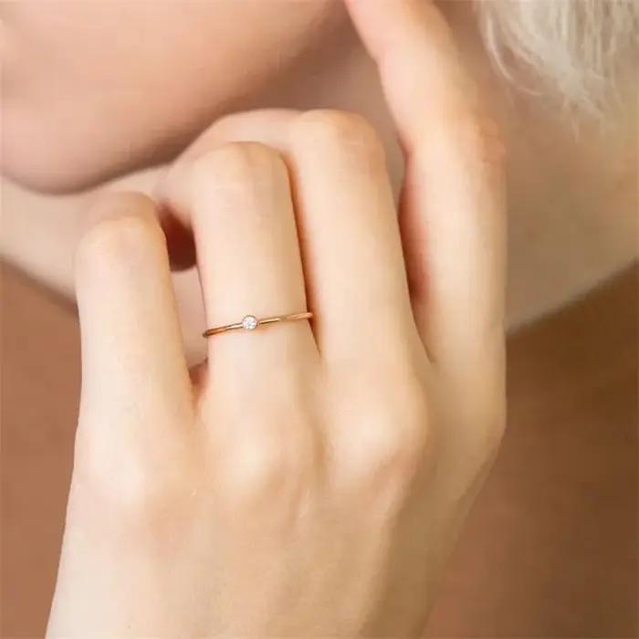 Ensemble de 12 bagues de luxe avec pierres de naissance pour femmes