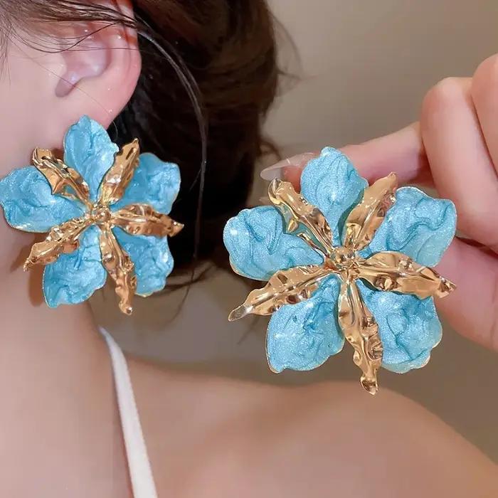 Boucles d'oreilles pendantes Minar