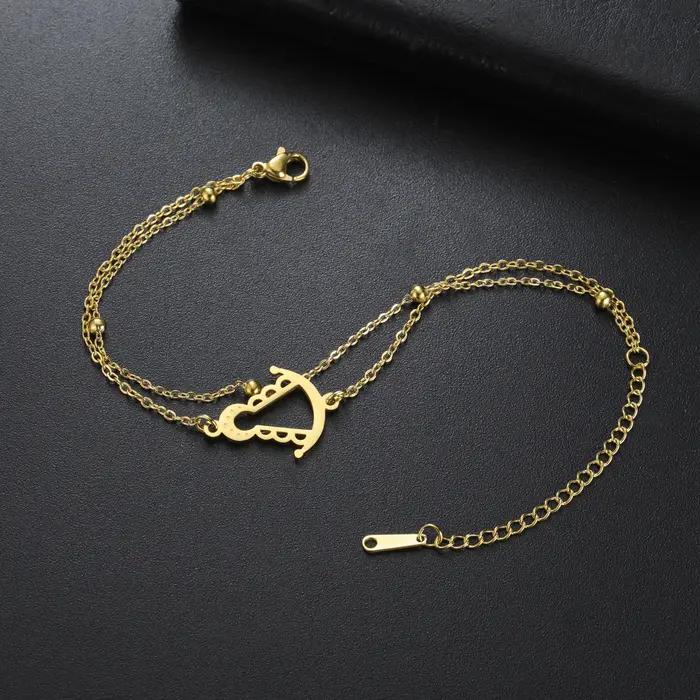 Bracelet Lucktune Notre-Dame d'El Rocío en acier inoxydable pour femme