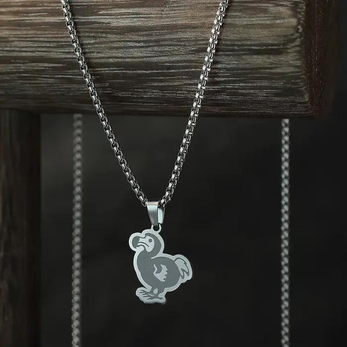 Kinitial Extinct Dodo – colliers en caoutchouc pour femmes