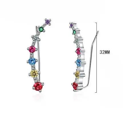 Boucle d'oreille Moissanite Full D pour femmes