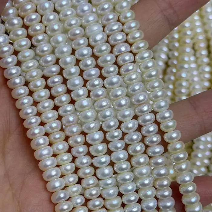 Perles Nugget d'eau douce bouton naturelles pour bijoux personnalisés colliers bracelets boucles d'oreilles occasions spéciales fabrication artisanale