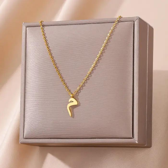 Collier Alphabet arabe pour femmes