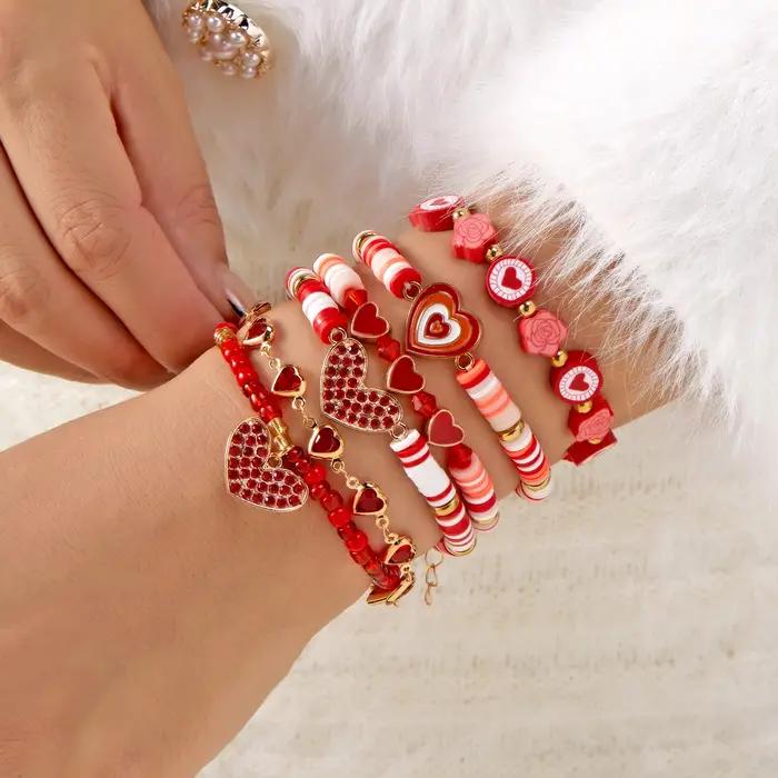 Bracelets de saint-valentin pour femmes