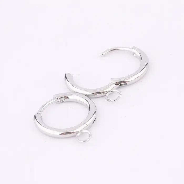 Fermoirs en acier inoxydable plaqué or rose clips de boucles d'oreilles crochets levier pour la création de bijoux pour femmes occasions spéciales