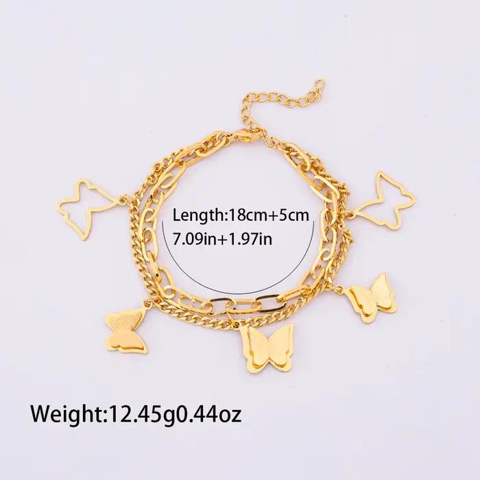 Bracelet tendance pour femme en acier inoxydable