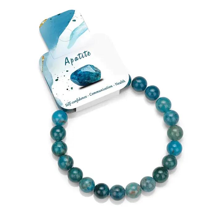 Bracelets originaux en perles de pierre naturelle pour femmes et hommes