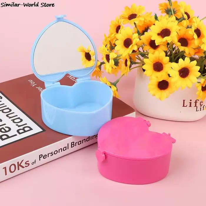 Boîte à Bijoux en Forme de Cœur Rose pour Fille