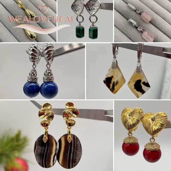 Crochets de boucles d'oreilles à levier en forme de fleur en laiton plaqué or 18 carats pour création de bijoux artisanaux DIY