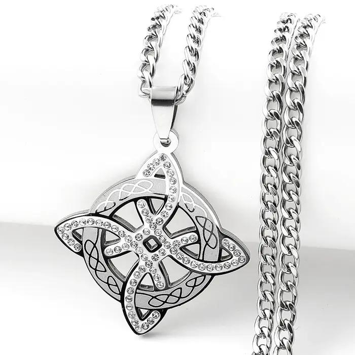 Collier Pendentif Nœud de Sorcière pour Femme et Homme