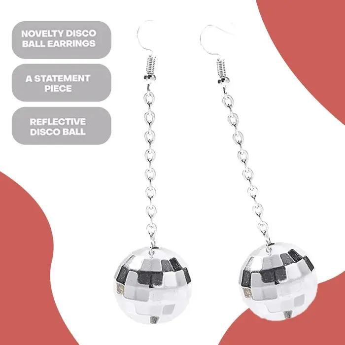 Boucles d'oreilles rétro Chang Ball Dstresspour femmes