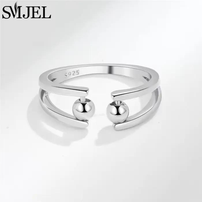 Bague d'anxiété Vintage en forme de pissenlit pour femmes