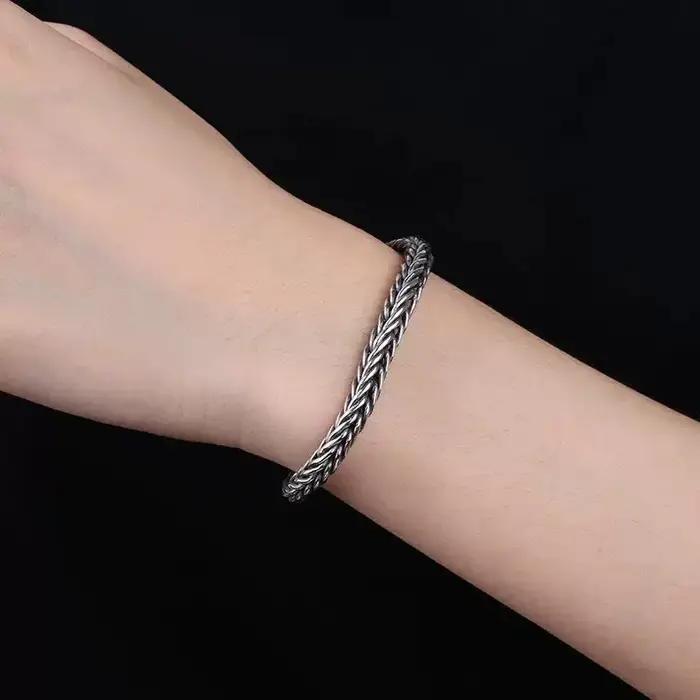 Bracelet pour homme en argent sterling 925