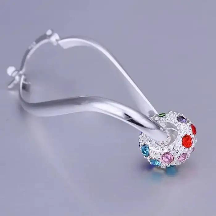 Boucle d'oreille en argent 925