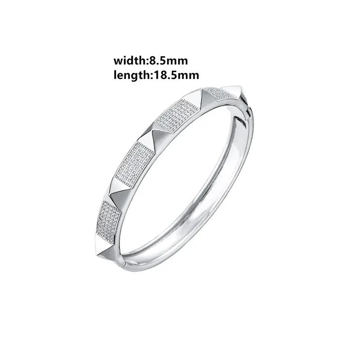 Bracelets en laiton plaqué or 18 carats pour femme