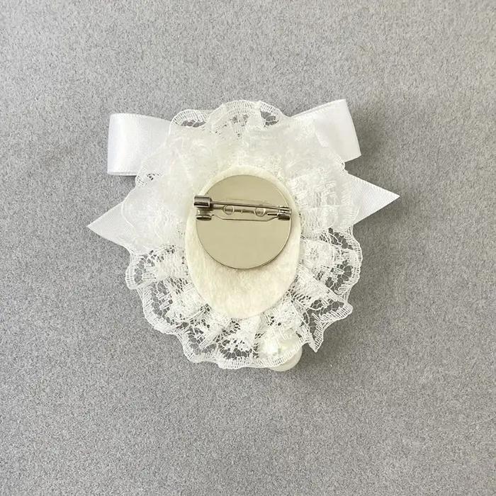 Broches Vintage en tissu fait à la main pour femmes