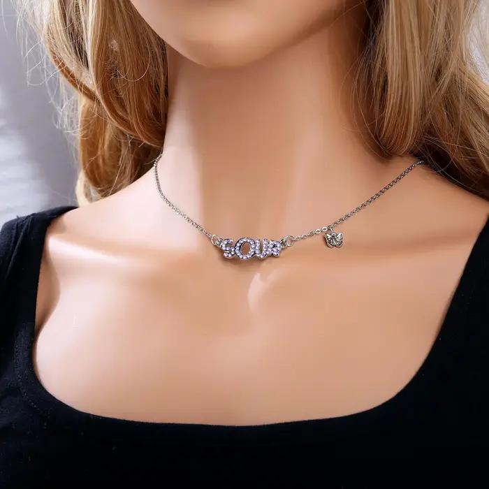 Olivia Sour GUTS-Collier inspiré de la chanteuse pour femme