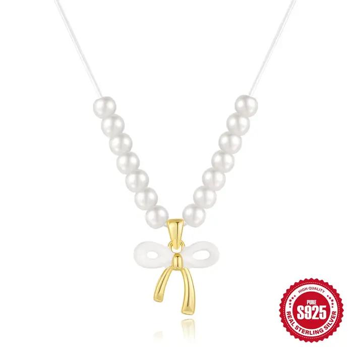 CANNER 925 argent Ins étoile pendentif collier pour femmes 18K or géométrie triangulaire fleur incrusté Zircon couches bijoux fins