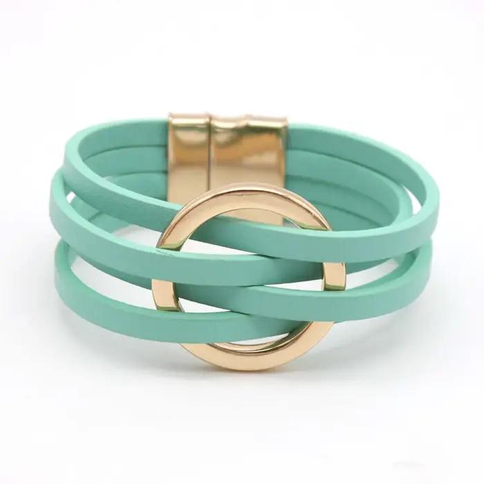 Bracelets en cuir pour femmes