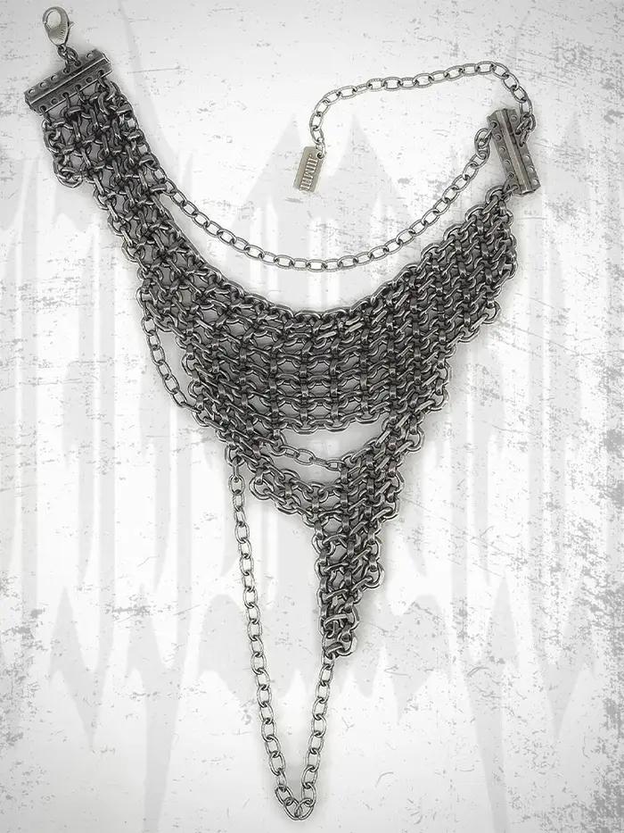 ZHUHE – collier à pièces irrégulières dans le Style Cyberpunk