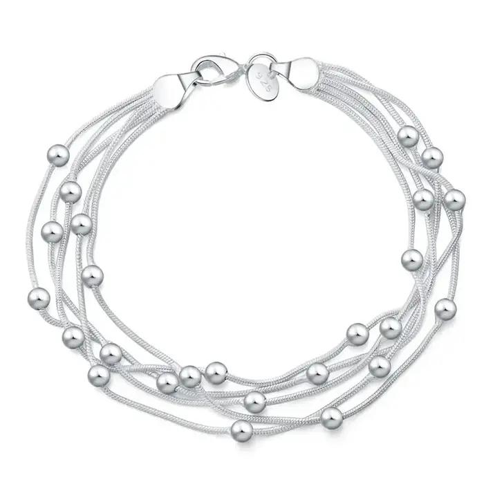 Bracelet en argent Sterling 925 de haute qualité