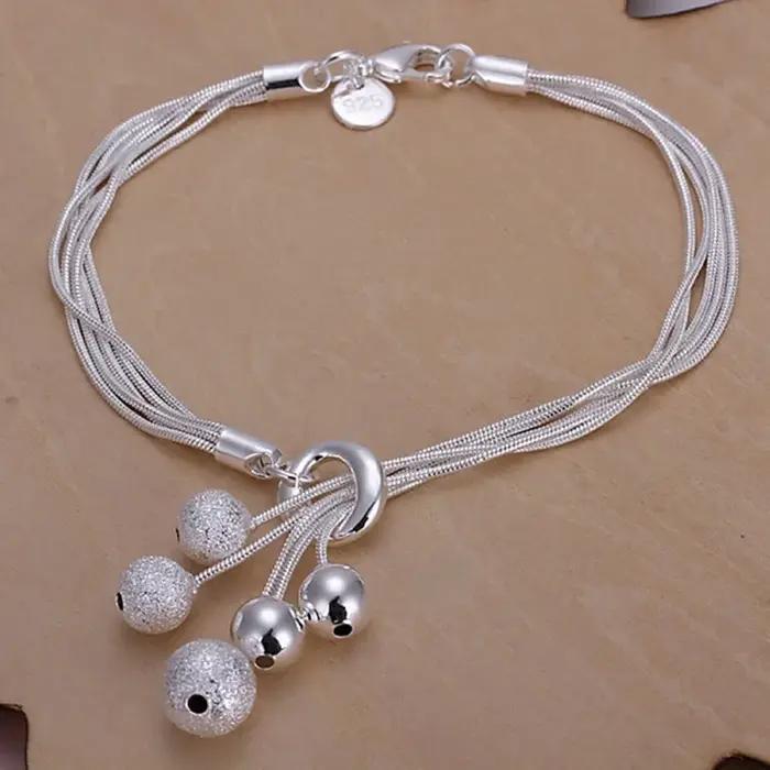 Bracelet en argent Sterling 925 pour femmes et hommes