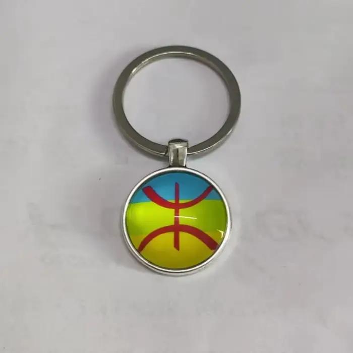 Bracelet drapeau berbère d'amour, breloque faite à la main, paracorde, pour femmes et hommes, bijoux