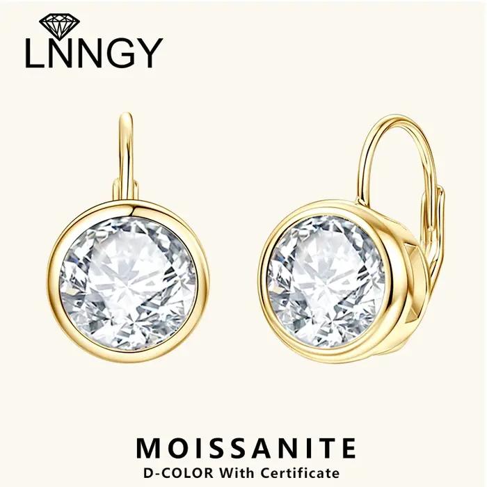 Lnngy Brinco – boucles d'oreilles en argent Sterling 925 pour femmes