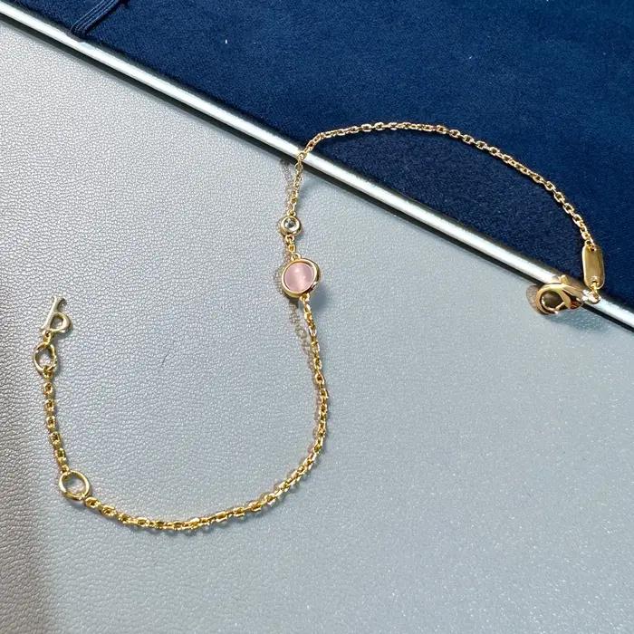 Nouveau bracelet pour femme en argent 925 exquis