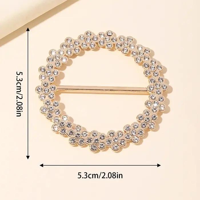 Boucle d'écharpe multifonction en alliage haut de gamme, épingle de ceinture en forme japonaise exqu