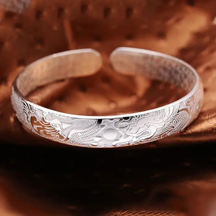 Bracelet en argent Sterling 925 pour femmes et hommes