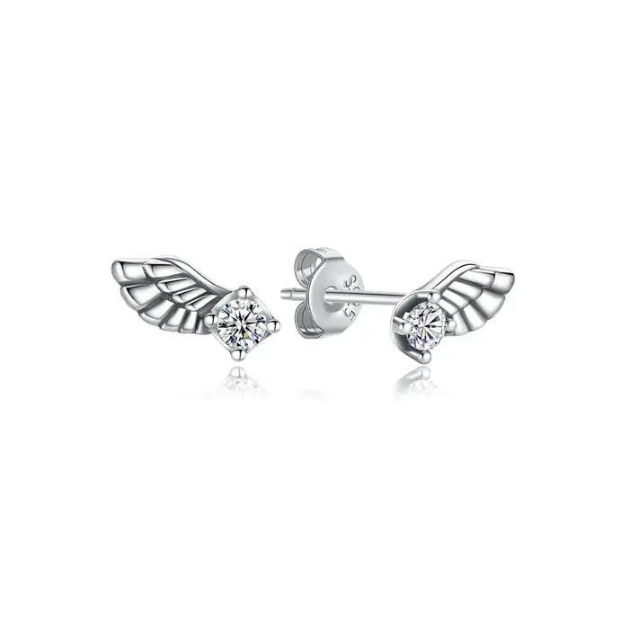 Boucles d'oreilles originales en argent Sterling 925