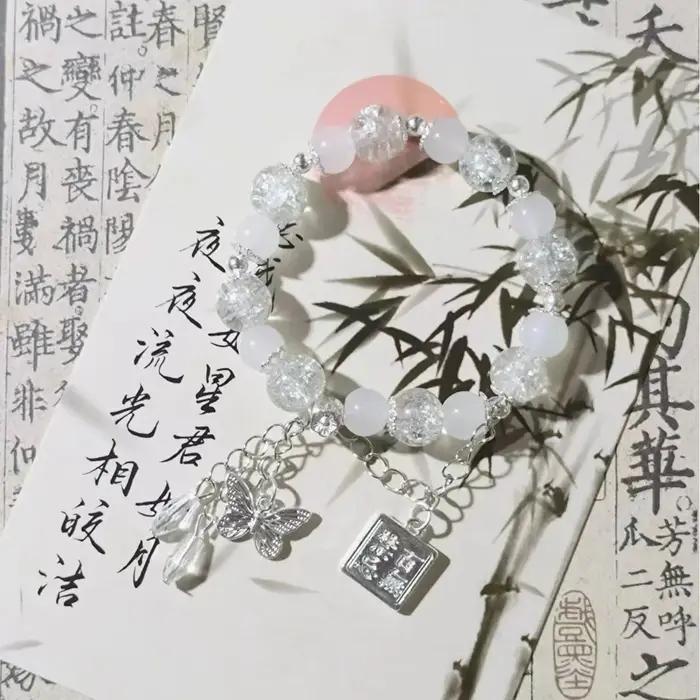 Tian Guan Ci Fu Bracelet mode mignon perles de cristal Kawaii ciel bénédiction officielle bijoux jou