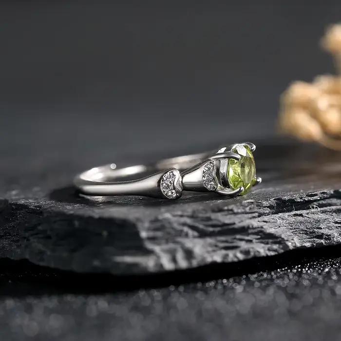 Bague réglable en argent Sterling 925