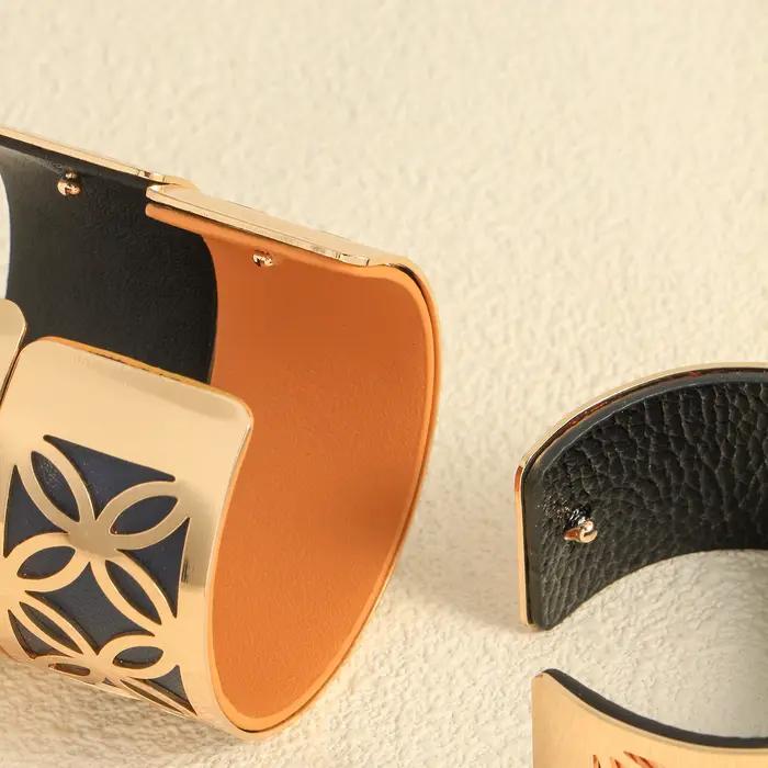 Georgette – Bracelet en cuir Interchangeable Double face pour femmes