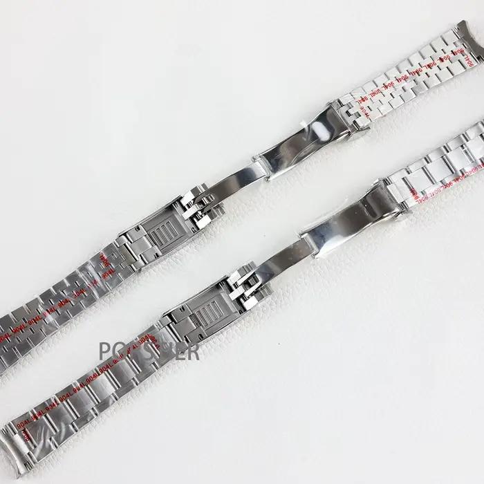 Oyster 20mm Bracelet jubilé Bracelet en acier inoxydable de haute qualité Bracelet de montre pour journal sous-marin étanche NH35 36/39mm boîtier de montre