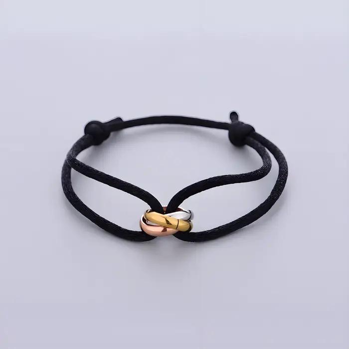 Bracelet Trinity en acier inoxydable pour femmes