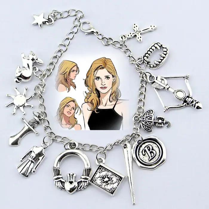 Bracelet à Breloques en Alliage pour Femme et Homme