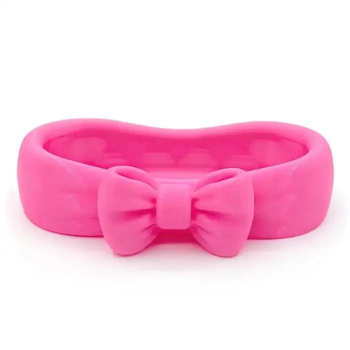 Plateau de rangement pour bijoux avec joli nœud décoratif, lisse, grande capacité, organisateur de voyage portable pour la vanité, les bijoux et les cosmétiques